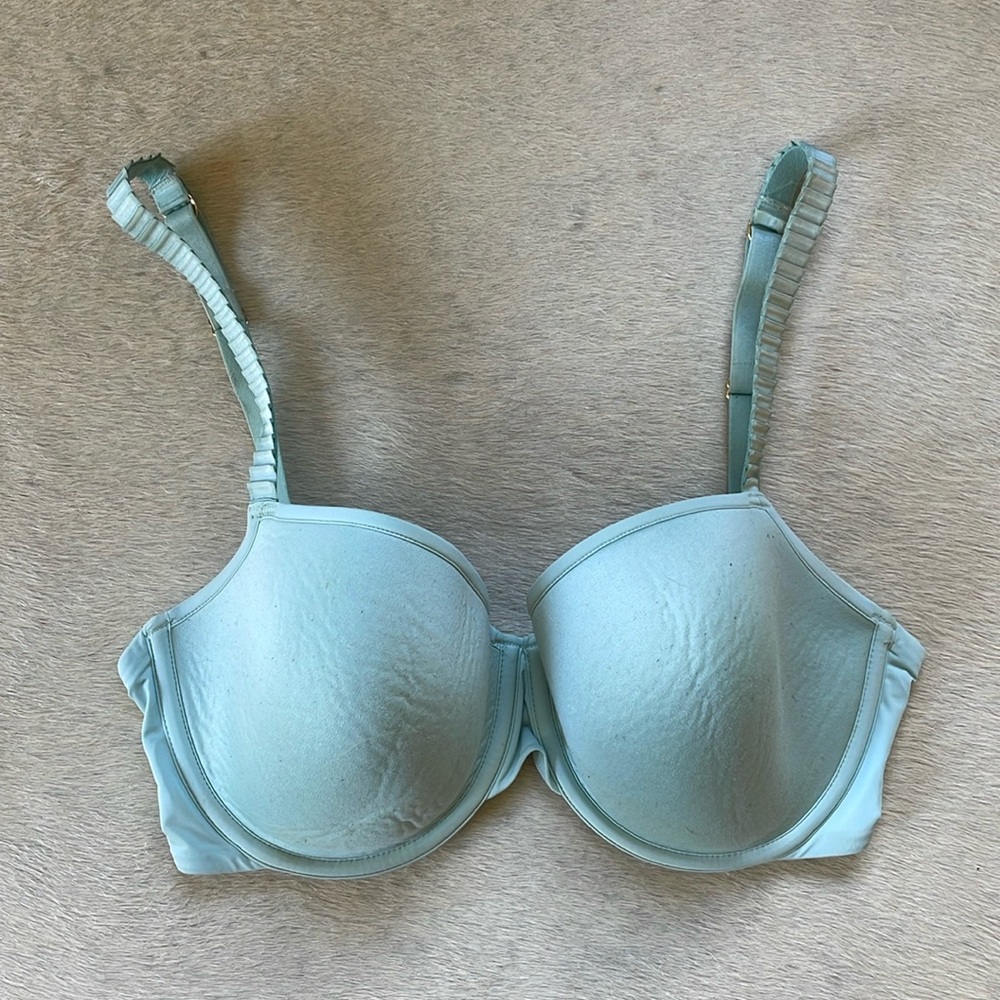 Thirdlove light turquoise bra
